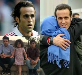  عکس عروسی علی کریمی و همسرش