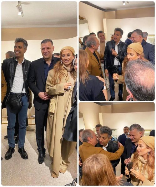  عکس علی دایی و همسرش