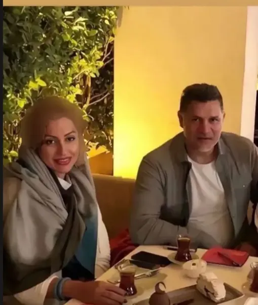  عکس علی دایی و همسرش