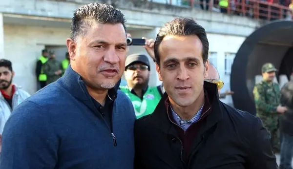 عکس علی دایی با علی کریمی