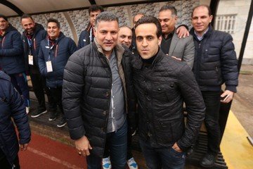 فیلم دیدار علی دایی با رونالدو