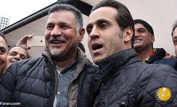 فیلم دیدار علی دایی با رونالدو