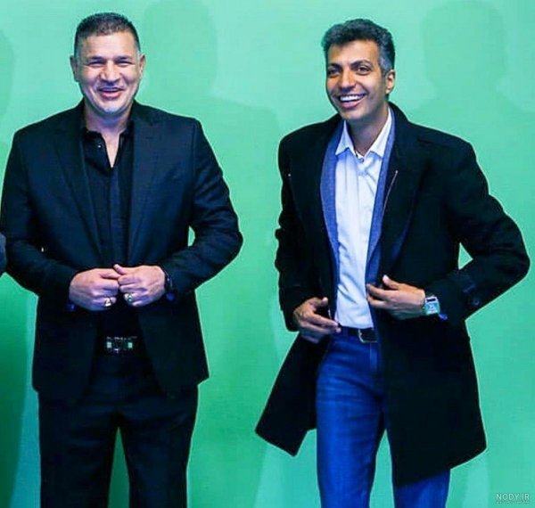 عکس علی دایی در نود