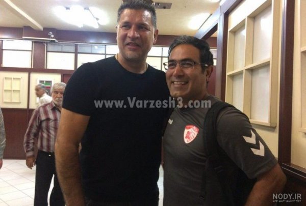  عکس علی دایی و هادی چوپان