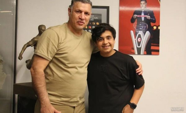  عکس علی دایی و هادی چوپان