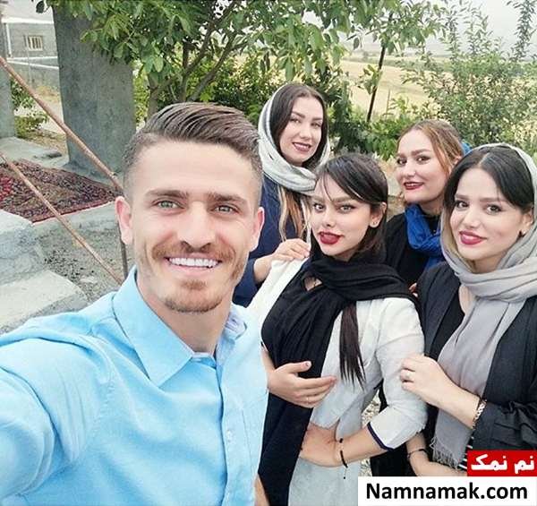  عکس وریا غفوری و همسرش