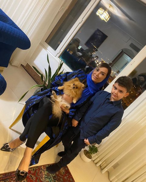  عکس وریا غفوری و همسرش جدید