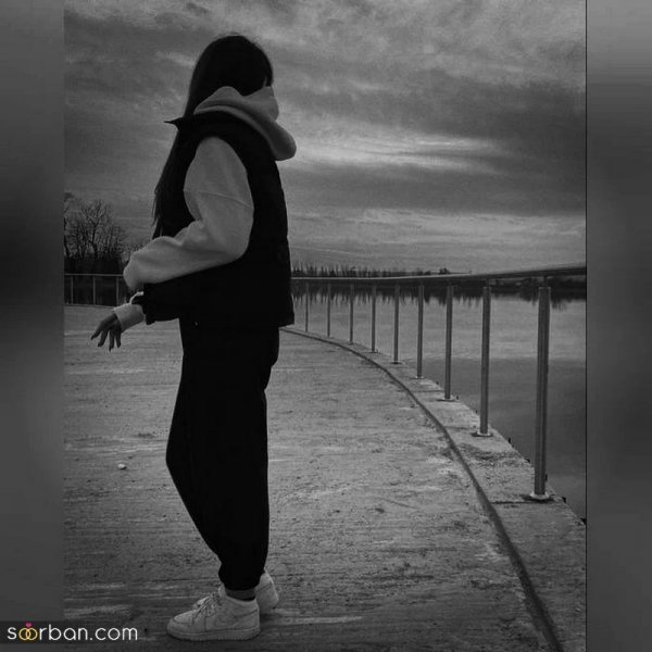  عکس پروفایل دخترونه خفن لاتی سیاه سفید