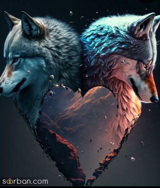  عکس گرگ وحشتناک واقعی