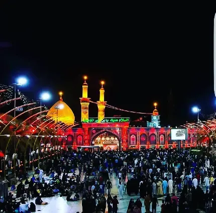  عکس حرم امام حسین برای صفحه گوشی با کیفیت بالا
