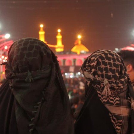  عکس حرم امام حسین از بالا