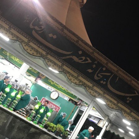  عکس حرم امام حسین از بالا