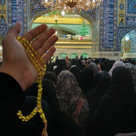  عکس حرم امام حسین از بالا