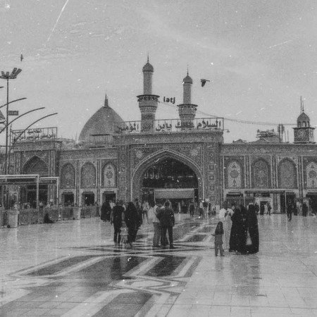  عکس حرم امام حسین از بالا