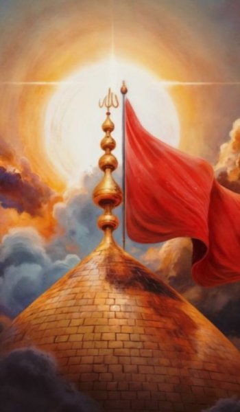  عکس حرم امام حسین از بالا