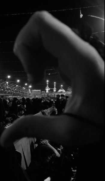  عکس حرم امام حسین از بالا