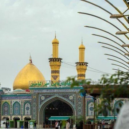  عکس حرم امام حسین از بالا