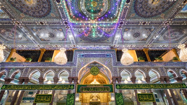 عکس حرم امام حسین و ابوالفضل