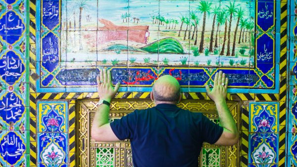  عکس حرم امام حسین از نزدیک