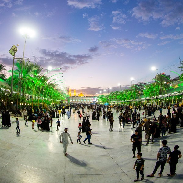  عکس حرم امام حسین از نزدیک