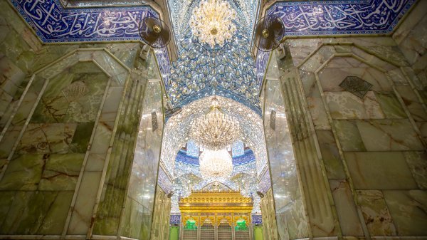  عکس حرم امام حسین از نزدیک