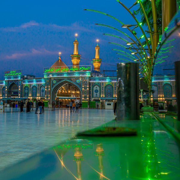  عکس حرم امام حسین از نزدیک