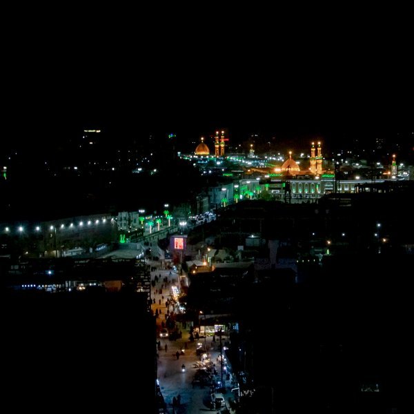  عکس حرم امام حسین از نزدیک
