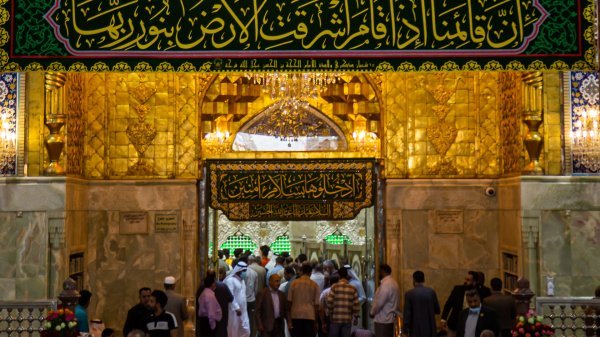  عکس حرم امام حسین از نزدیک