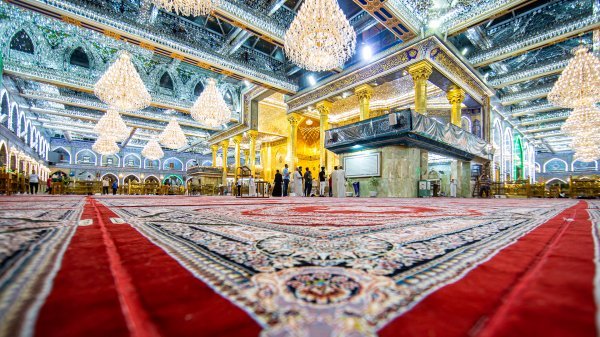  عکس حرم امام حسین از نزدیک