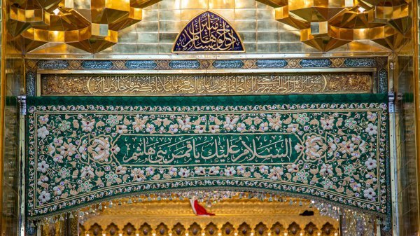  عکس حرم امام حسین از نزدیک