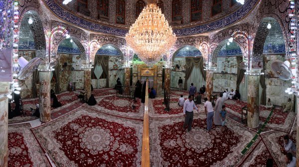  عکس حرم امام حسین از نزدیک