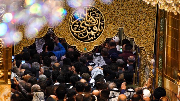  عکس حرم امام حسین از نزدیک