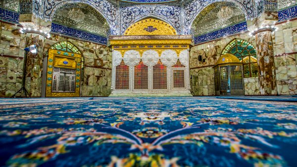  عکس حرم امام حسین در روز