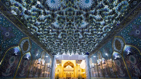  عکس حرم امام حسین در روز