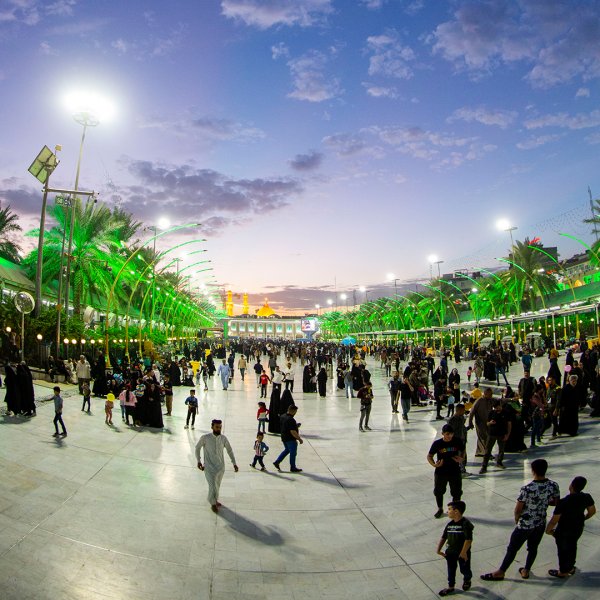  عکس حرم امام حسین در روز