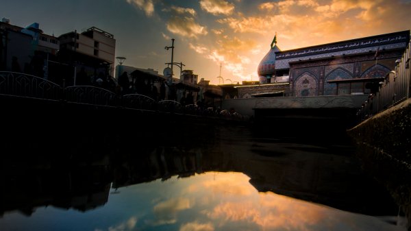  عکس حرم امام حسین در روز