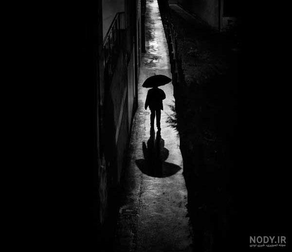  عکس تنهایی پسر غمگین