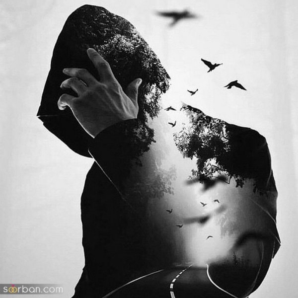  عکس پروفایل پسرانه غمگین بدون متن