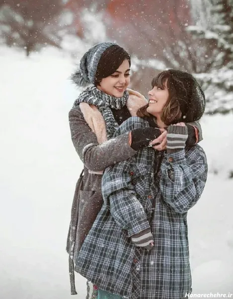  عکس دونفره رفیق شاخ