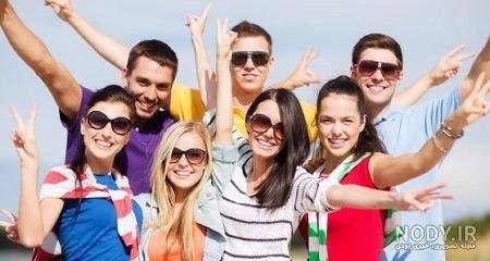  عکس پروفایل گروه دوستانه مختلط