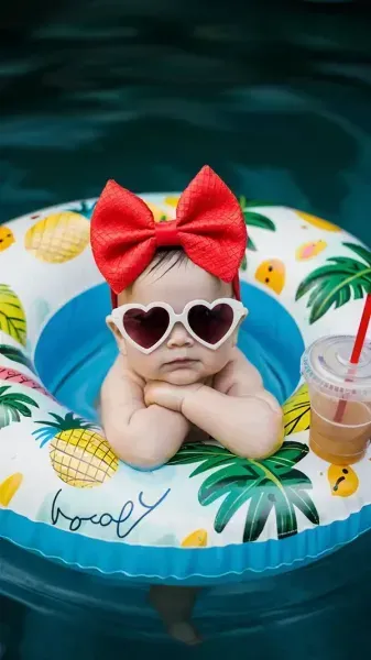  عکس پروفایل بچه گانه دخترانه جدید