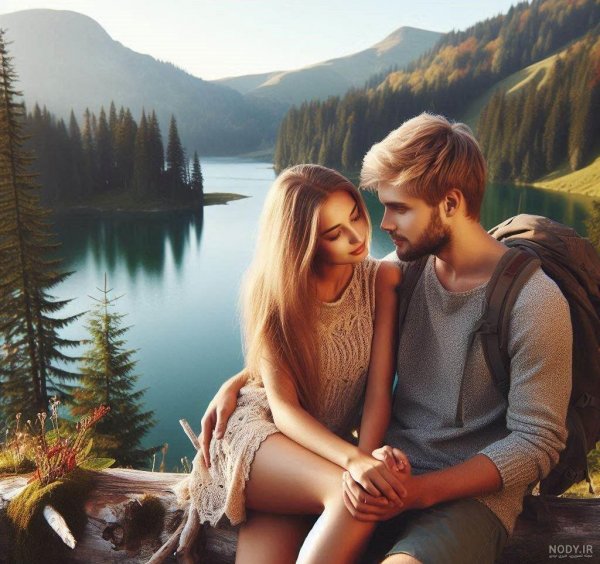  عکس پروفایل عاشقانه دونفره لب بدون متن