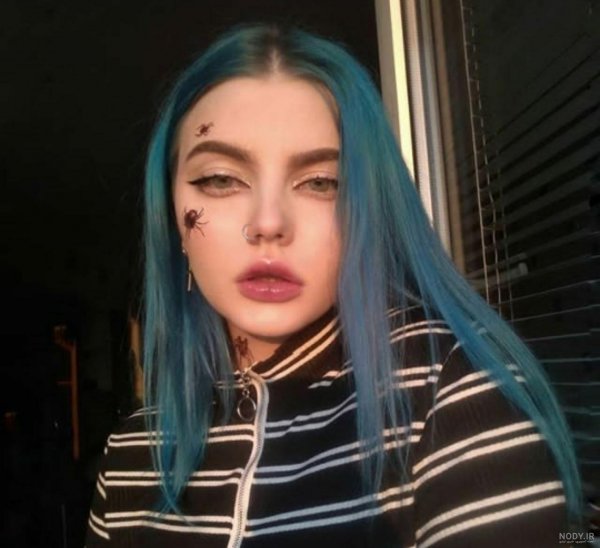  عکس پروفایل آبی شاخ