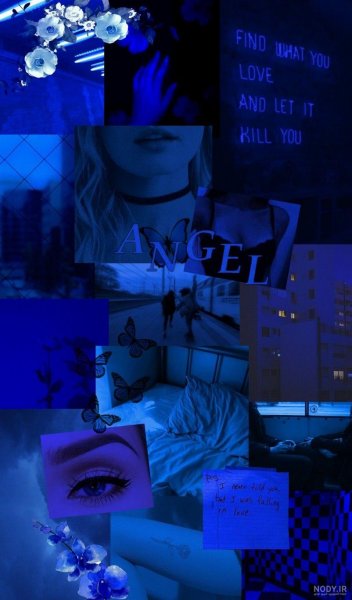  عکس پروفایل آبی شاخ