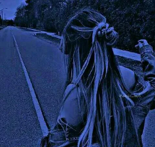  عکس پروفایل آبی شاخ