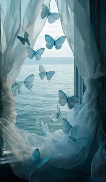  عکس پروفایل آبی دخترانه شاخ