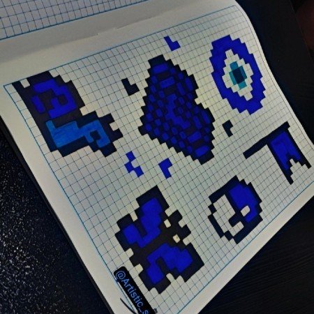  200 عکس کیوت آبی دخترانه