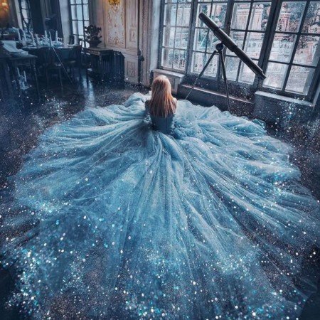  200 عکس کیوت آبی دخترانه