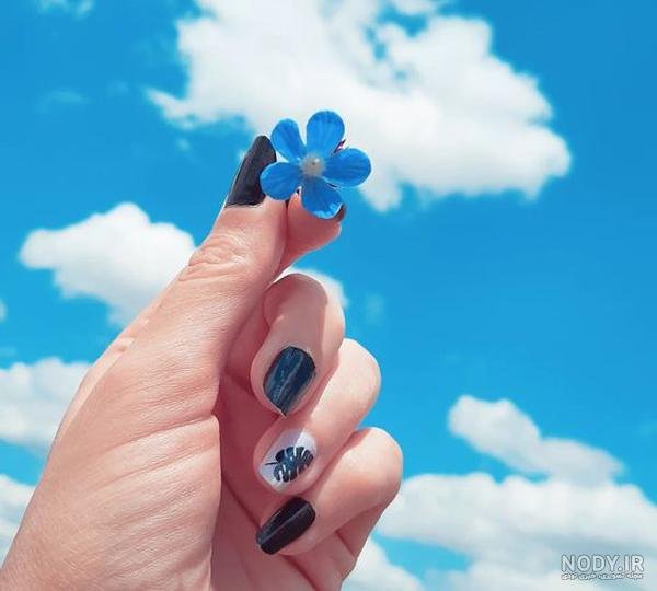  78 عکس پروفایل آبی ساده