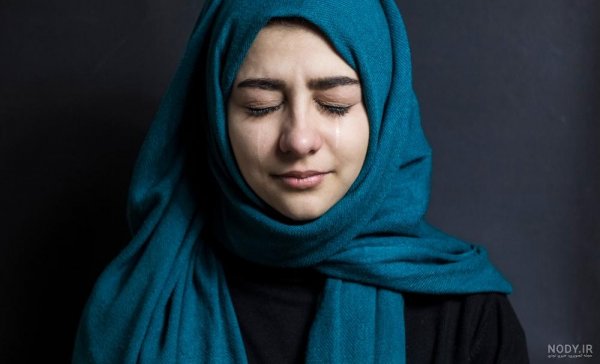  عکس دختر غمگین در شب